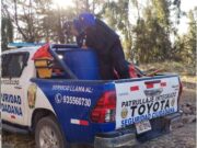 💢Municipalidad Provincial chucuito Juli en Acción mediante la Subgerencia de Seguridad Ciudadana y Defensa Civil apagando incendio en C.C. Huaquina.