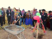 #JULI🔵✨DESARROLLAN CEREMONIA DE INICIO DE OBRA EN EL CENTRO POBLADO DE SIVICANI