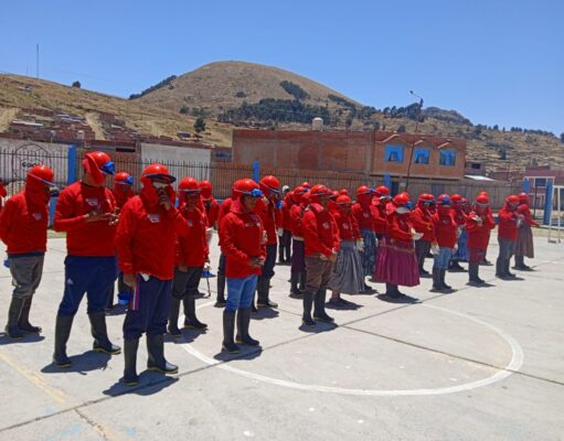 MAS PROYECTOS POR GESTIÓN, INICIAN ACTIVIDAD DE INTERVENCIÓN LLANKASUN DRENAJE TUCSAJAHUIRA!