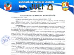 ACUERDO DE CONCEJO MUNICIPAL N° 016-2026-MPCH-J/CM