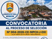 CONVOCATORIA AL PROCESO DE SELECCIÓN DE LA ENTIDAD PRIVADA SUPERVISORA