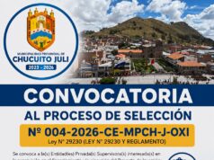 CONVOCATORIA AL PROCESO DE SELECCIÓN DE LA ENTIDAD PRIVADA SUPERVISORA