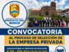 CONVOCATORIA DEL PROCESO DE SELECCIÓN DE LA EMPRESA PRIVADA