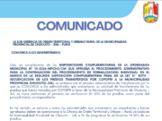 COMUNICADO SOBRE LA CONTINUACIÓN DEL PROCEDIMIENTO DE FORMALIZACIÓN INDIVIDUAL DE PREDIOS TRANSFERIDOS POR COFOPRI